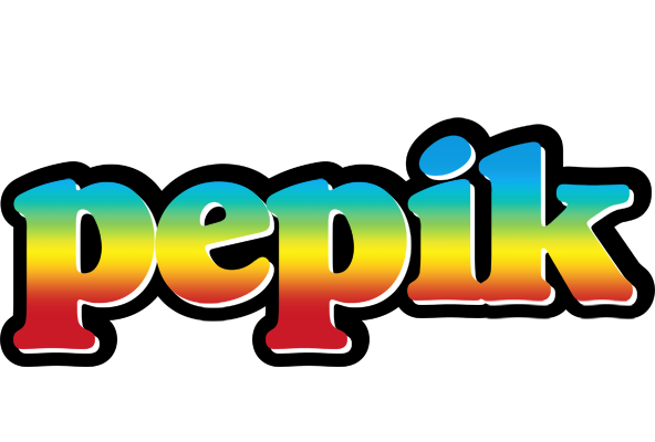Pepik color logo