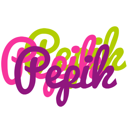 Pepik flowers logo