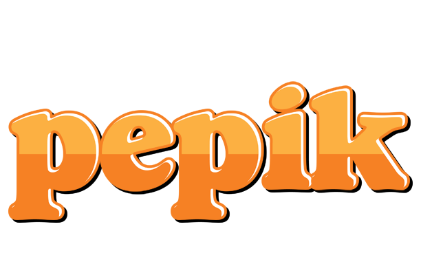 Pepik orange logo