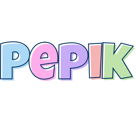 Pepik pastel logo