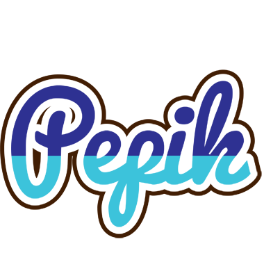 Pepik raining logo