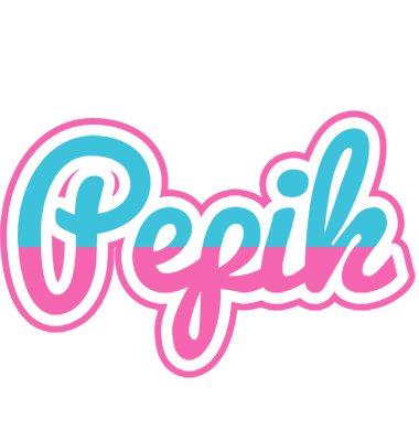 Pepik woman logo