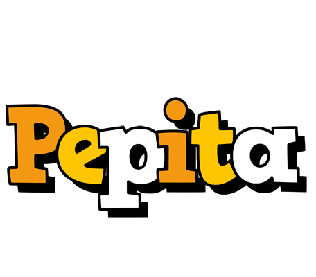 Pepita cartoon logo