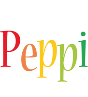 Peppi birthday logo