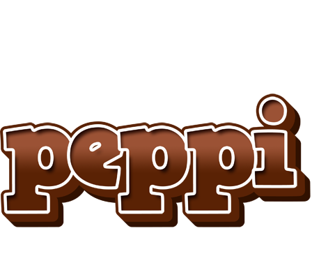 Peppi brownie logo