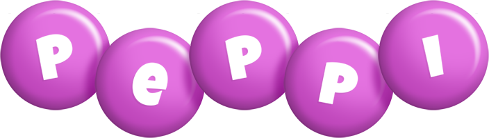 Peppi candy-purple logo