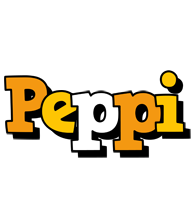 Peppi cartoon logo