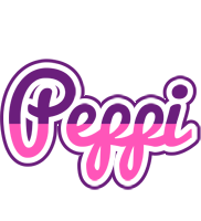Peppi cheerful logo