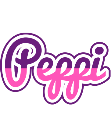 Peppi cheerful logo