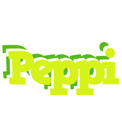 Peppi citrus logo