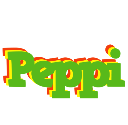 Peppi crocodile logo