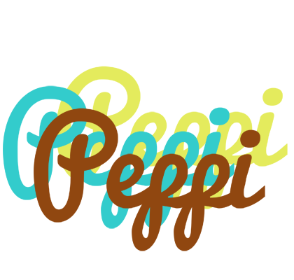 Peppi cupcake logo