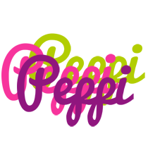 Peppi flowers logo