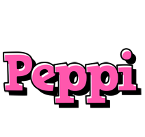 Peppi girlish logo