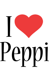 Peppi i-love logo