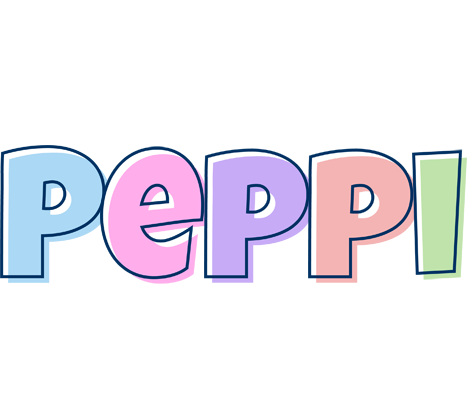 Peppi pastel logo