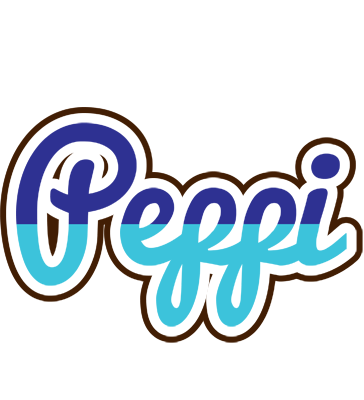 Peppi raining logo