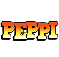 Peppi sunset logo