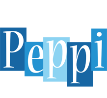 Peppi winter logo