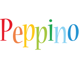 Peppino birthday logo