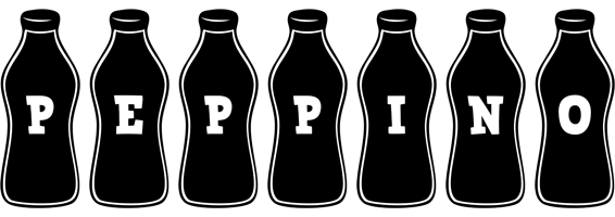 Peppino bottle logo