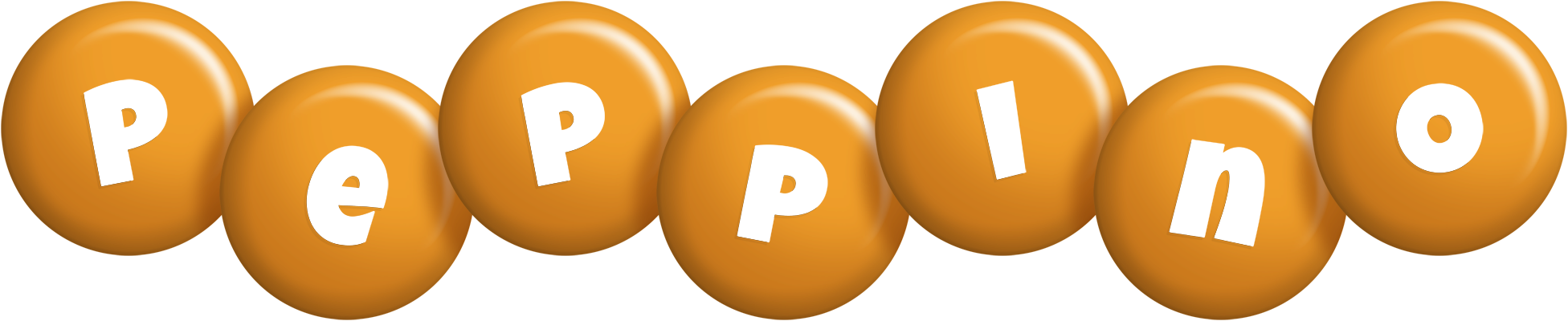 Peppino candy-orange logo
