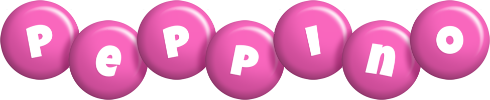 Peppino candy-pink logo