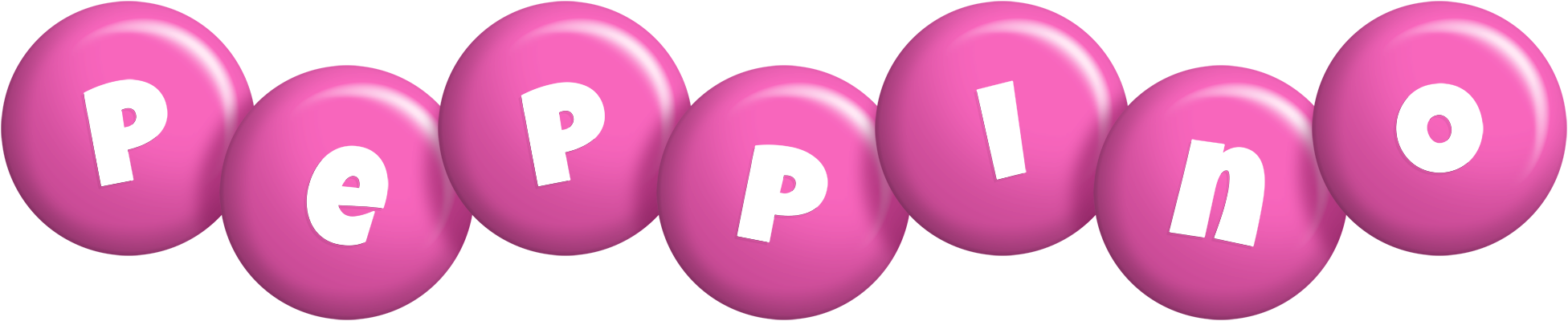 Peppino candy-pink logo