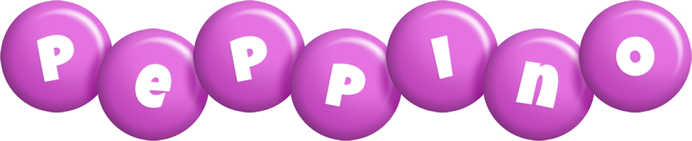 Peppino candy-purple logo