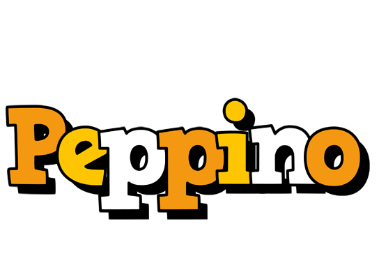 Peppino cartoon logo