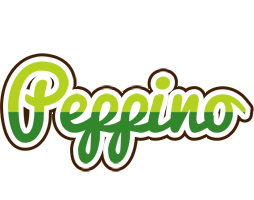 Peppino golfing logo