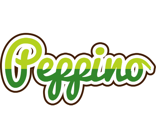 Peppino golfing logo