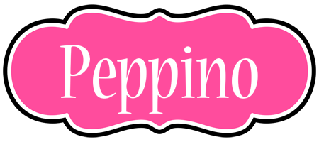 Peppino invitation logo