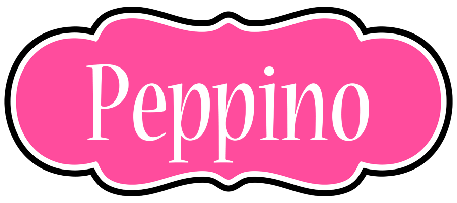 Peppino invitation logo