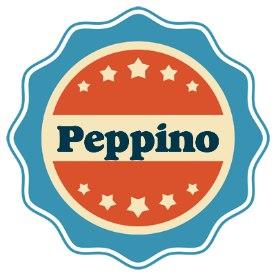 Peppino labels logo