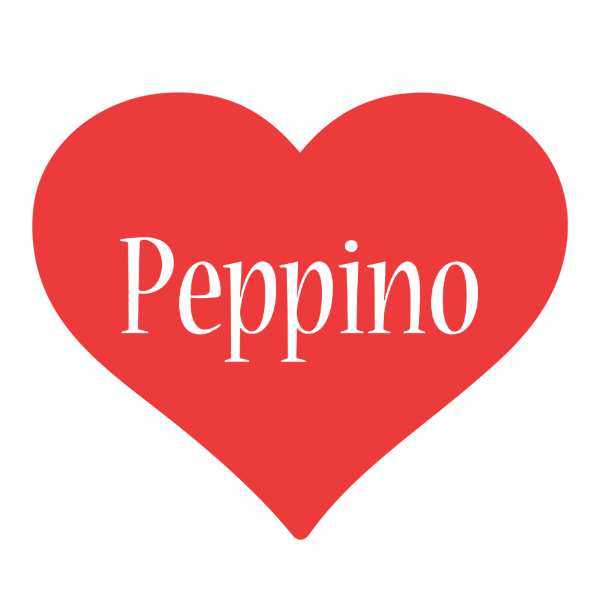 Peppino love logo
