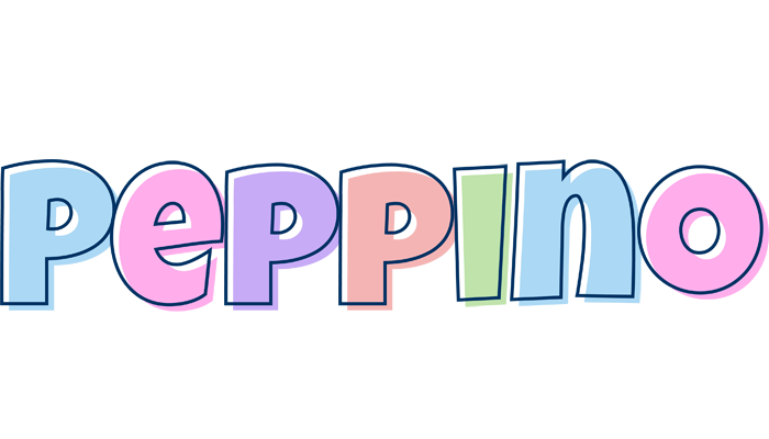 Peppino pastel logo
