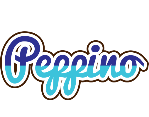 Peppino raining logo