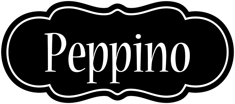 Peppino welcome logo