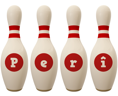Perî bowling-pin logo