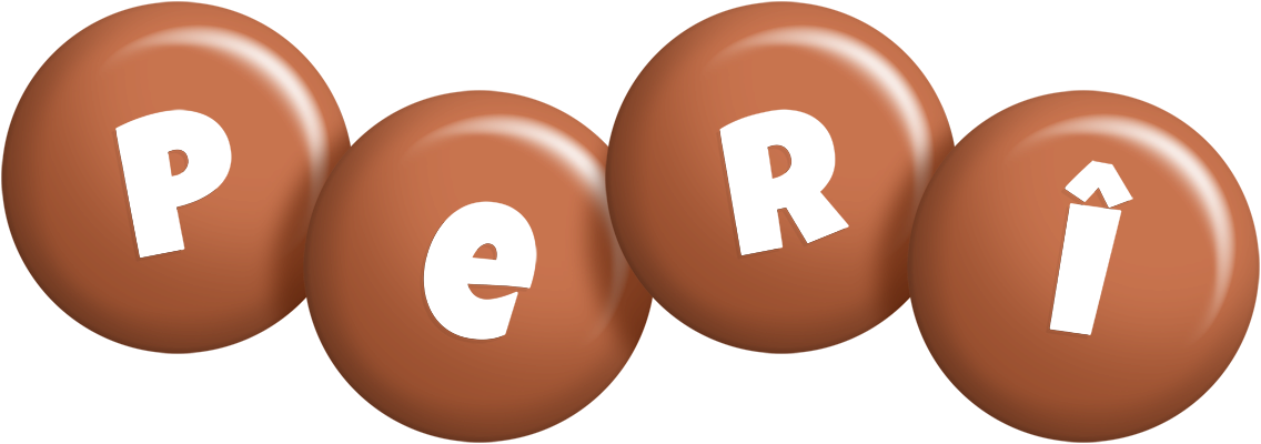 Perî candy-brown logo