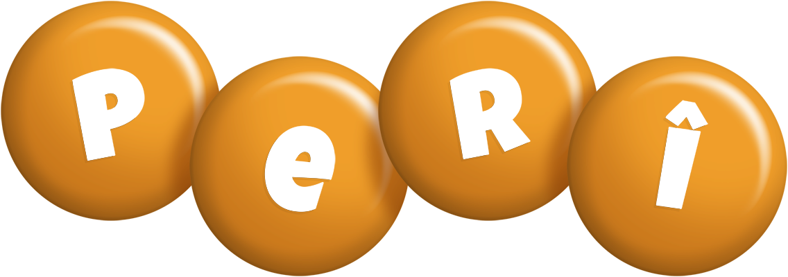 Perî candy-orange logo