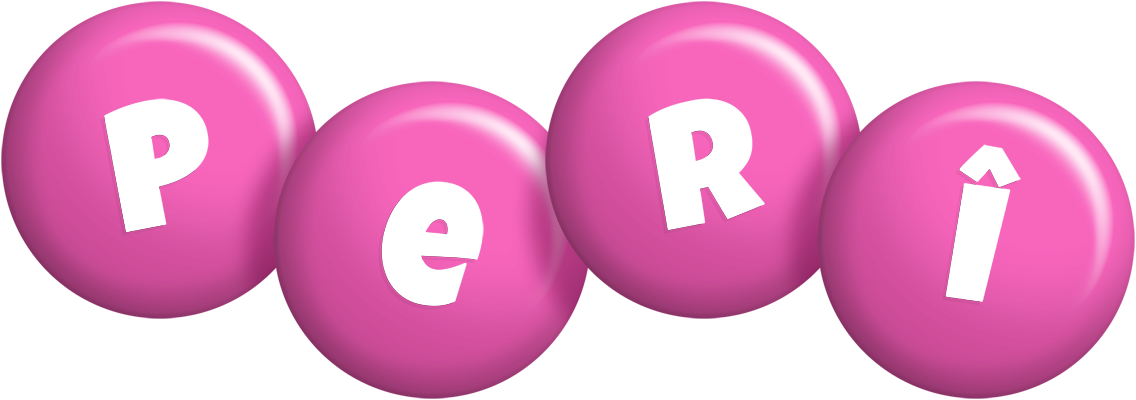 Perî candy-pink logo