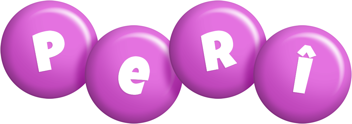 Perî candy-purple logo