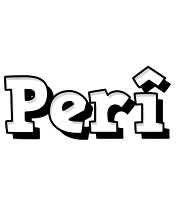 Perî snowing logo