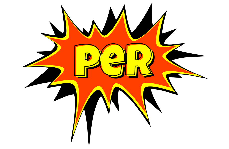 Per bazinga logo