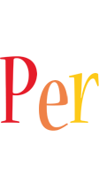 Per birthday logo