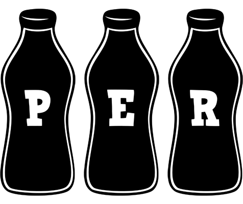 Per bottle logo
