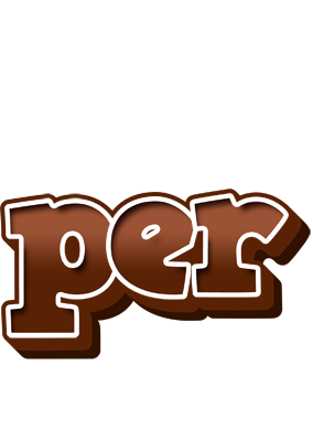 Per brownie logo