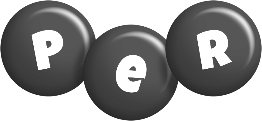 Per candy-black logo